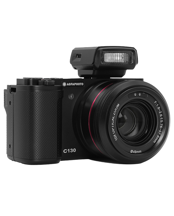 AgfaPhoto C130 1/2.8" Appareil-photo compact 24 MP CMOS 3840x2160 pixels Noir