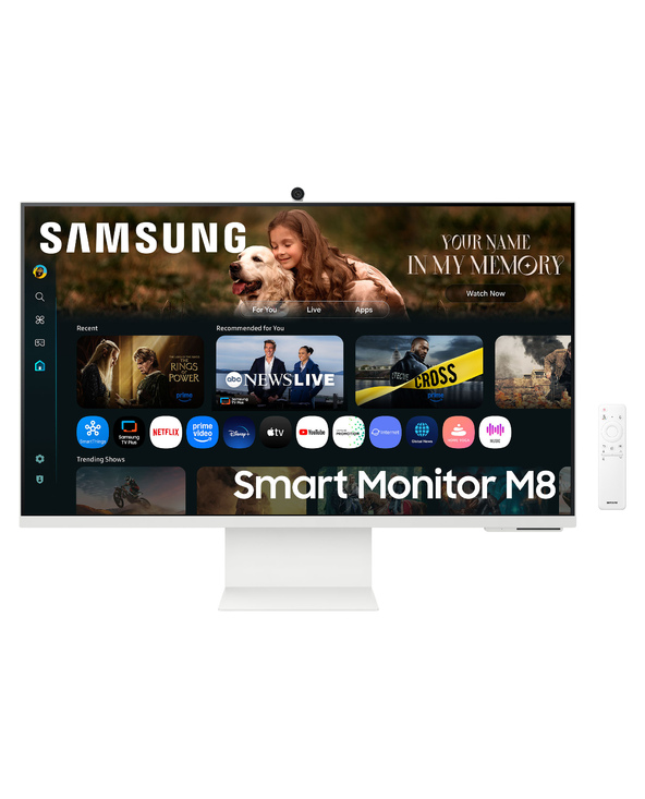 Samsung Smart Monitor M8 M80F 32" LCD 4K Ultra HD 4 ms Blanc