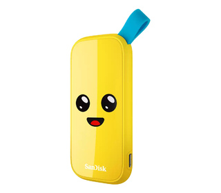 SanDisk SDSSDE30-2T00-G25F lecteur à circuits intégrés externe 2 To USB Type-C 3.2 Gen 2 (3.1 Gen 2) Jaune