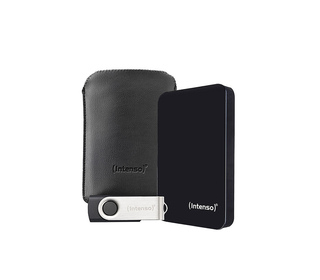 Intenso 6023690 disque dur externe 1 To 5400 tr/min 2.5" Micro-USB B 3.2 Gen 1 (3.1 Gen 1) Noir