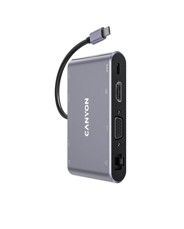 Canyon DS-14 USB 3.2 Gen 1 (3.1 Gen 1) Type-C Gris