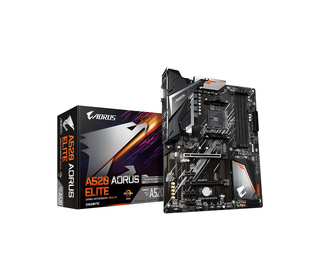 GIGABYTE Carte mère A520 AORUS ELITE - Compatible avec les processeurs AMD Ryzen série 5000 AM4, VRM numérique pur 5+3 phases, j