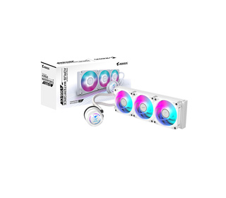 GIGABYTE AORUS WATERFORCE II 360 ICE Refroidisseur liquide pour processeur AIO - 3x ventilateurs ARGB de 120 mm, mécanisme d'emb