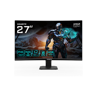GIGABYTE 27" LED Full HD 1 ms Noir