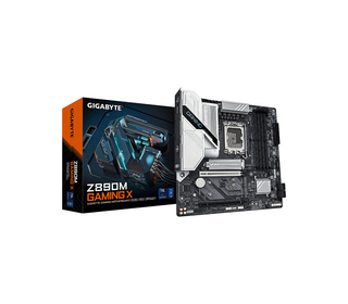 GIGABYTE Carte mère Z890M GAMING X - Prend en charge les processeurs Intel Core Ultra (Série 2), VRM à 8+1+2 phases, jusqu'à 880