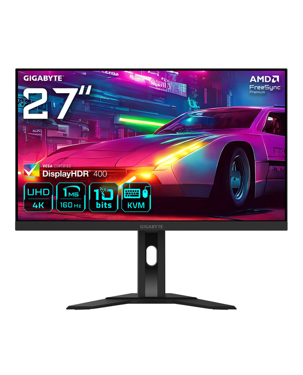 GIGABYTE 27" LED 4K Ultra HD 1 ms Noir