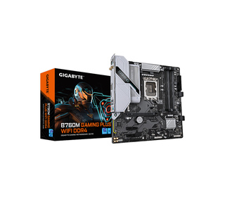 GIGABYTE B760M GAMING PLUS WIFI DDR4 Carte mère - Compatible avec les processeurs Intel Core de 14e génération, VRM 4+1+1 phases