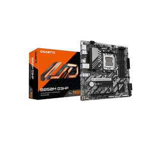 GIGABYTE B850M D3HP Carte Mère - Processeurs AMD Ryzen Série 9000, 5+2+2 phases VRM numériques, jusqu'à 8200MHz DDR5 (OC), 1xPCI