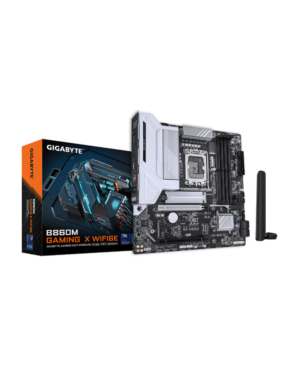 GIGABYTE B860M GAMING X WIFI6E Carte mère - Processeurs Intel Core Ultra, VRM 8+1+2+2 phases, jusqu'à 9200MHz DDR5, 1xPCIe 5.0 +