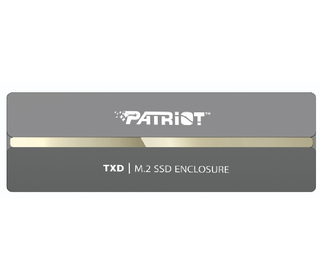 Patriot Memory TXD PCIe M.2 2280 USB 3.2 Gen2 SSD ENCLOSURE Enceinte ssd Argent