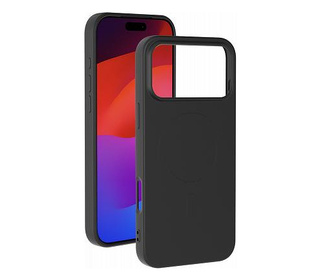 BIG BEN Coque MagSafe iPhone 17 Pro Silicone Noire