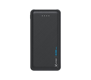 XLayer 217283 banque d'alimentation électrique Lithium Polymère (LiPo) 20000 mAh Noir
