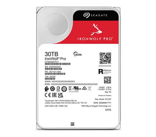 Seagate IronWolf Pro ST30000NT011 disque dur 30 To 7200 tr/min 512 Mo 3.5" Série ATA III