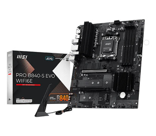 MSI Pro B840-S EVO WIFI6E AMD B840 Emplacement AM5 ATX