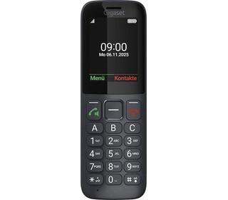 Gigaset Comfort 600 SIM 6,1 cm (2.4") 118 g Noir, Gris