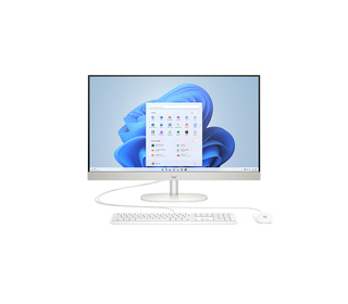 HP ALL-IN-ONE 27-CR0075NF PC 27" AMD Ryzen 5 16 Blanc 512 Go