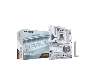 GIGABYTE B850 EAGLE WIFI7 ICE Carte mère - Processeurs AMD Ryzen série 9000, VRM numérique 8+2+2 phases, jusqu'à 8200 MHz DDR5 (