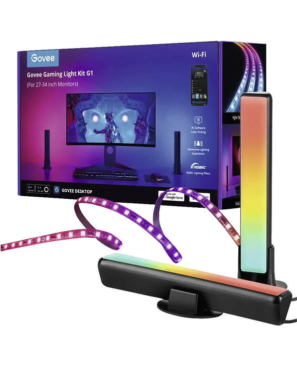 Govee H6608 éclairage intelligent Kit d'éclairage intelligent Wi-Fi/Bluetooth