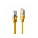 Lindy Câble réseau Jaune Cat.6A S/FTP LSZH, 5m