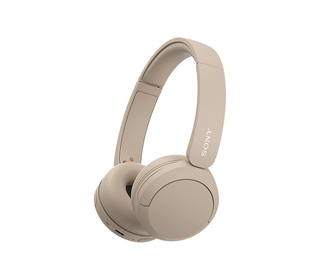 Sony WH-CH520 Casque Sans fil Arceau Appels/Musique USB Type-C Bluetooth Socle de chargement Crème