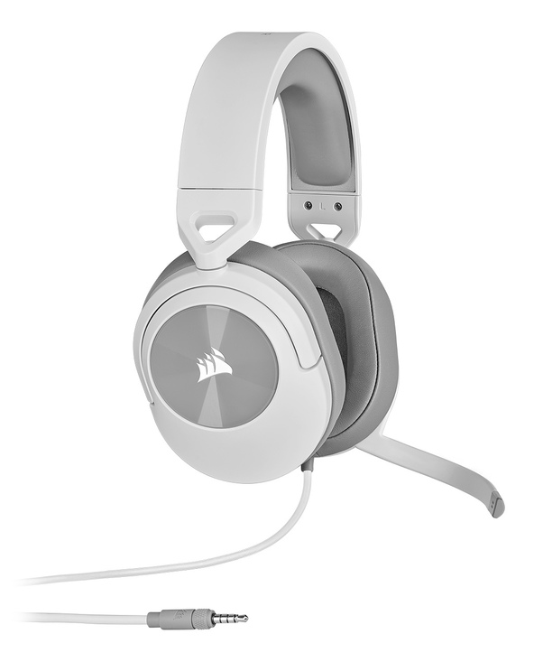 Corsair HS55 STEREO Casque Avec fil Arceau Gaming Blanc