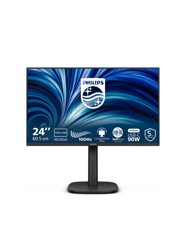 Philips 3000 series 24B2U3301D/00 24.1" LCD WUXGA 4 ms Noir