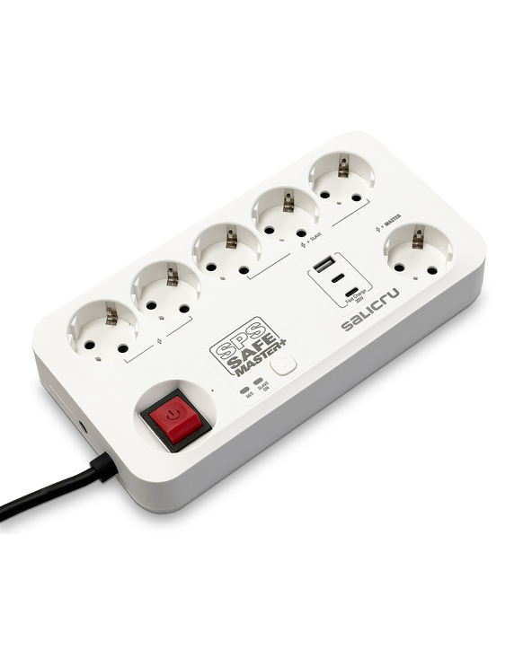 Salicru SPS SAFE MASTER+ Blanc 6 sortie(s) CA 230 V 1,4 m