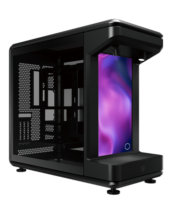 Cooler Master MasterFrame 360 STAGE LCD Full Tower Noir, Transparent