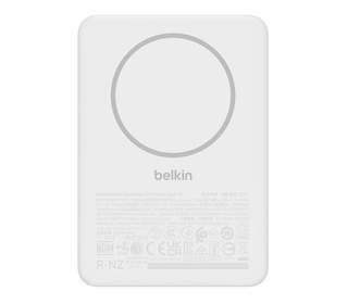 Belkin BPD010hqWH 5000 mAh Recharge sans fil Blanc