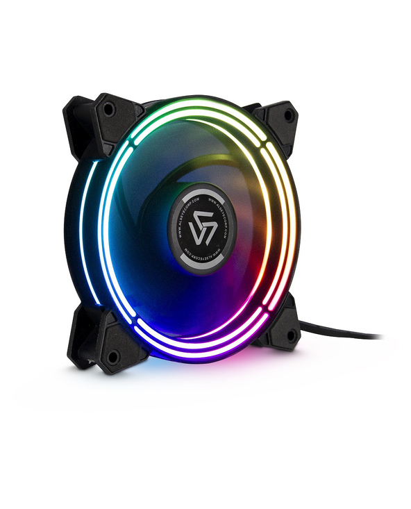 Inter-Tech Alseye Halo 3.0 Boitier PC Ventilateur 12 cm Noir