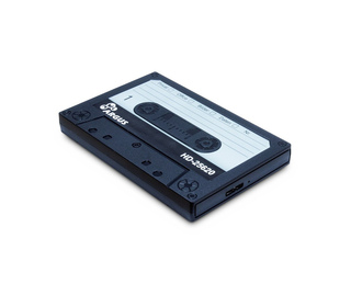 Inter-Tech HD-25620 Boîtier HDD Noir, Blanc 2.5"