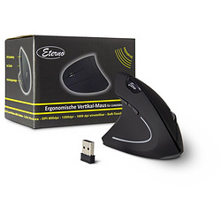 Inter-Tech KM-206L souris Bureau Ambidextre RF sans fil Optique 1600 DPI