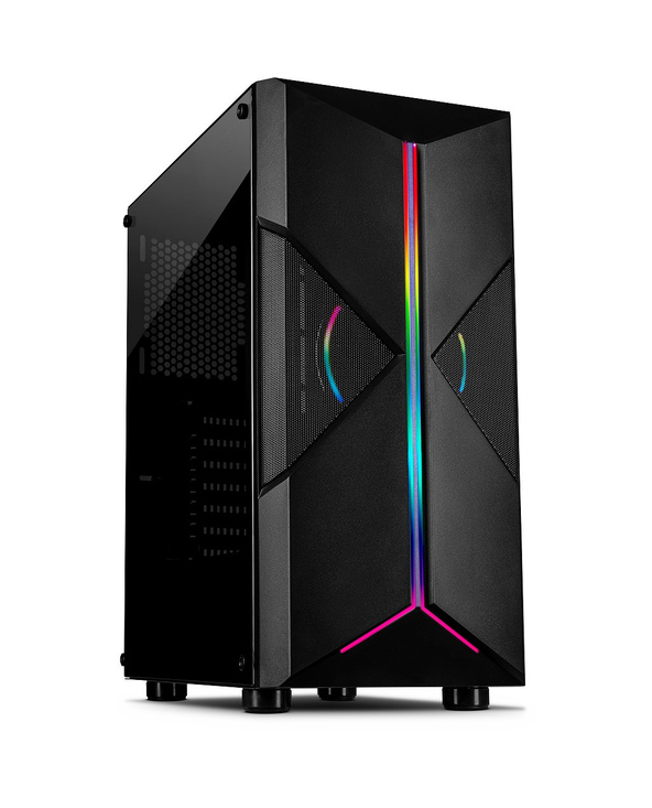 Inter-Tech IT-3306 CAVY Tower Noir