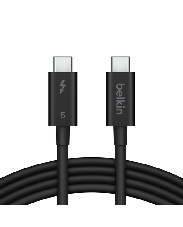 Belkin INZ005HQ1MBK Câble Thunderbolt 1 m 120 Gbit/s Noir
