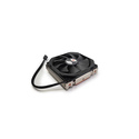 Inter-Tech U-8 Processeur Ventilateur 9,2 cm Noir