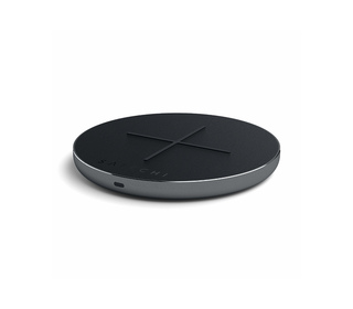 Satechi ST-IWCBM chargeur d'appareils mobiles Smartphone Noir, Gris USB Recharge sans fil Charge rapide Intérieure