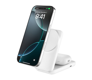 Belkin Qi2 Fitness tracker, Casques, Smartphone, Smartwatch Blanc USB Recharge sans fil Charge rapide Intérieure