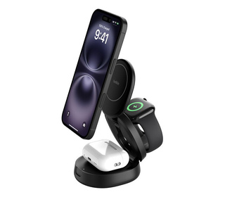 Belkin WIZ034KQBK chargeur d'appareils mobiles Casque, Smartphone, Smartwatch Noir USB Recharge sans fil Charge rapide Intérieur