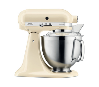 KitchenAid Artisan 5KSM185PS robot de cuisine 300 W 4,8 L Crème