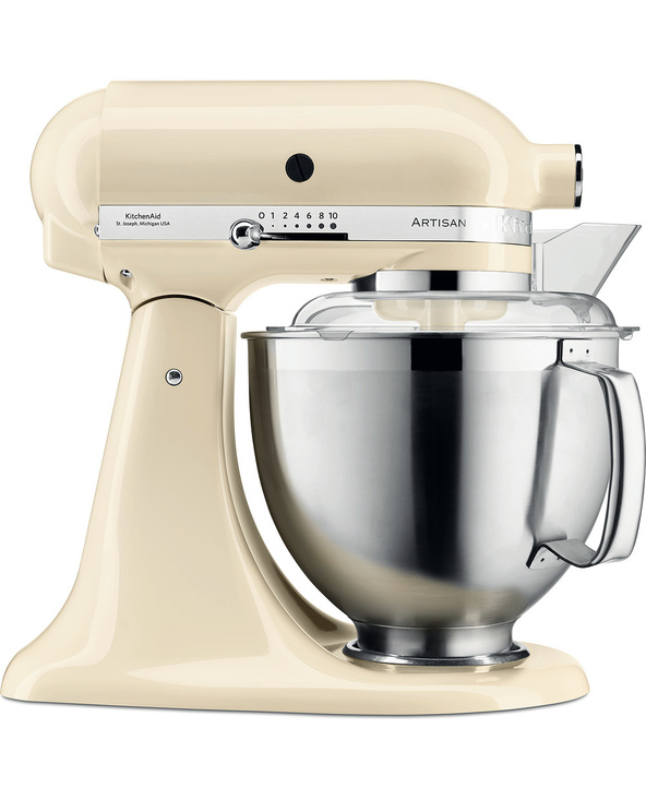 KitchenAid Artisan 5KSM185PS robot de cuisine 300 W 4,8 L Crème