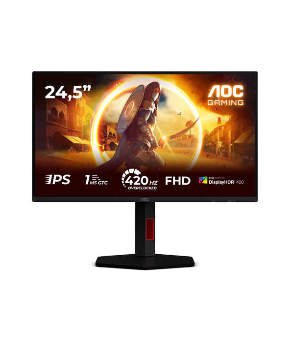 AOC G4 25G4KUR 24.5" LED Full HD 1 ms Noir, Rouge