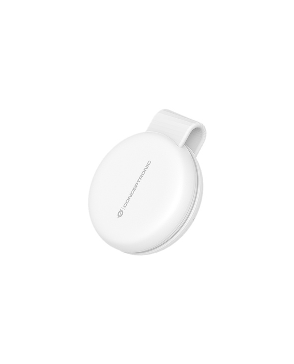 Conceptronic GORGON04W chargeur d'appareils mobiles Smartphone, Smartwatch Blanc Secteur Recharge sans fil Intérieure