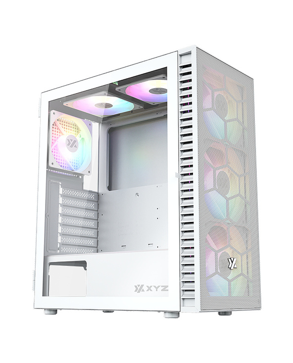 XYZ X-CS-AIRONE1M-W boîtier Midi Tower Blanc