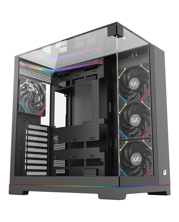 XYZ TESSERACT A-RGB Tower Noir