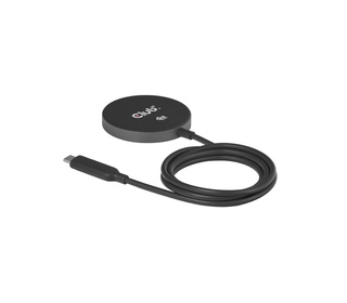 CLUB3D CAC-3027 chargeur d'appareils mobiles Smartphone, Universel Noir CC Recharge sans fil Charge rapide Intérieure