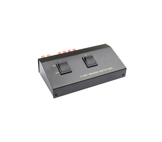 Alcasa 5529-2 commutateur audio Noir