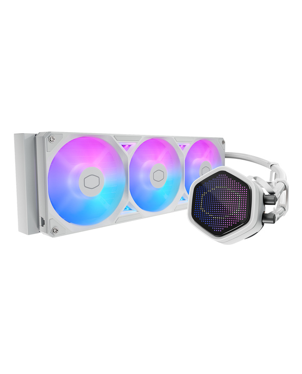 Cooler Master MasterLiquid Atmos II 360 Pixel LED White Processeur Kit watercooling 12 cm Blanc 1 pièce(s)