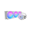Cooler Master MasterLiquid Atmos II 360 VRM Fan White Processeur Kit watercooling 12 cm Blanc 1 pièce(s)