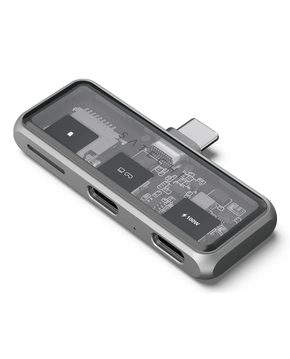 Satechi ST-HXRSDM station d'accueil USB 3.2 Gen 2 (3.1 Gen 2) Type-C Gris