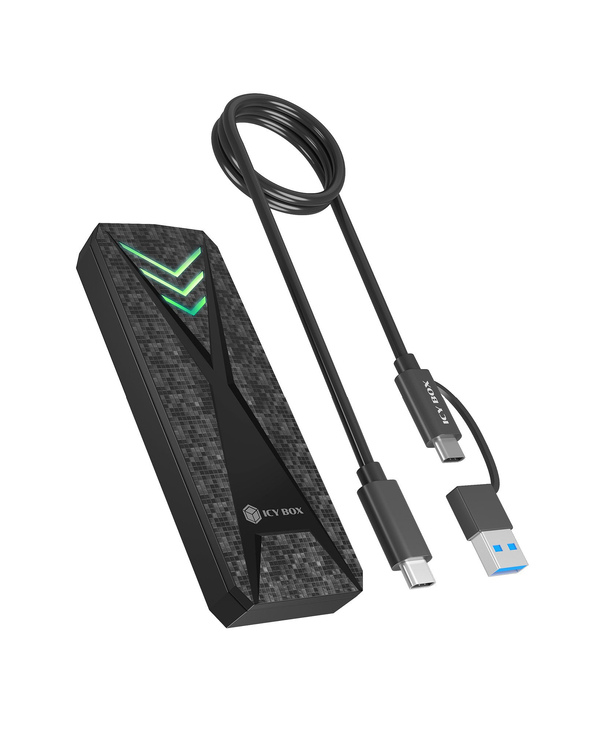 ICY BOX IB-1805ML-CU31 Enceinte ssd Noir M.2